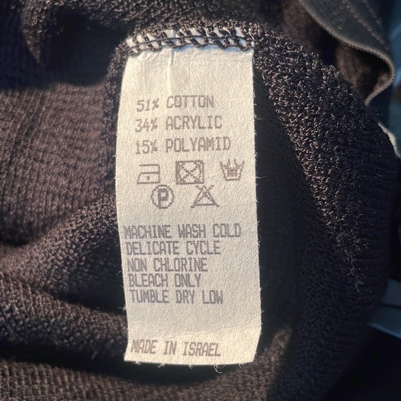 NWT Roni Bis Pull-On Sweater Knit Pant with Leg Pocket - Picture 9 of 9